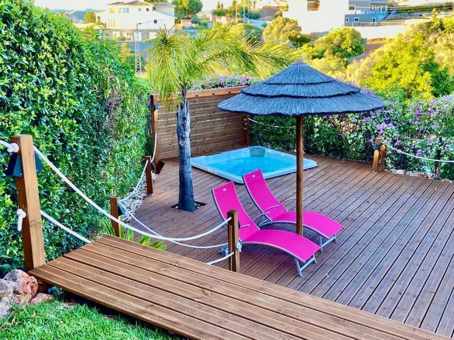 Villa Arade Riverside - Jacuzzi And Heated Pool By Side Villas シルヴェス エクステリア 写真