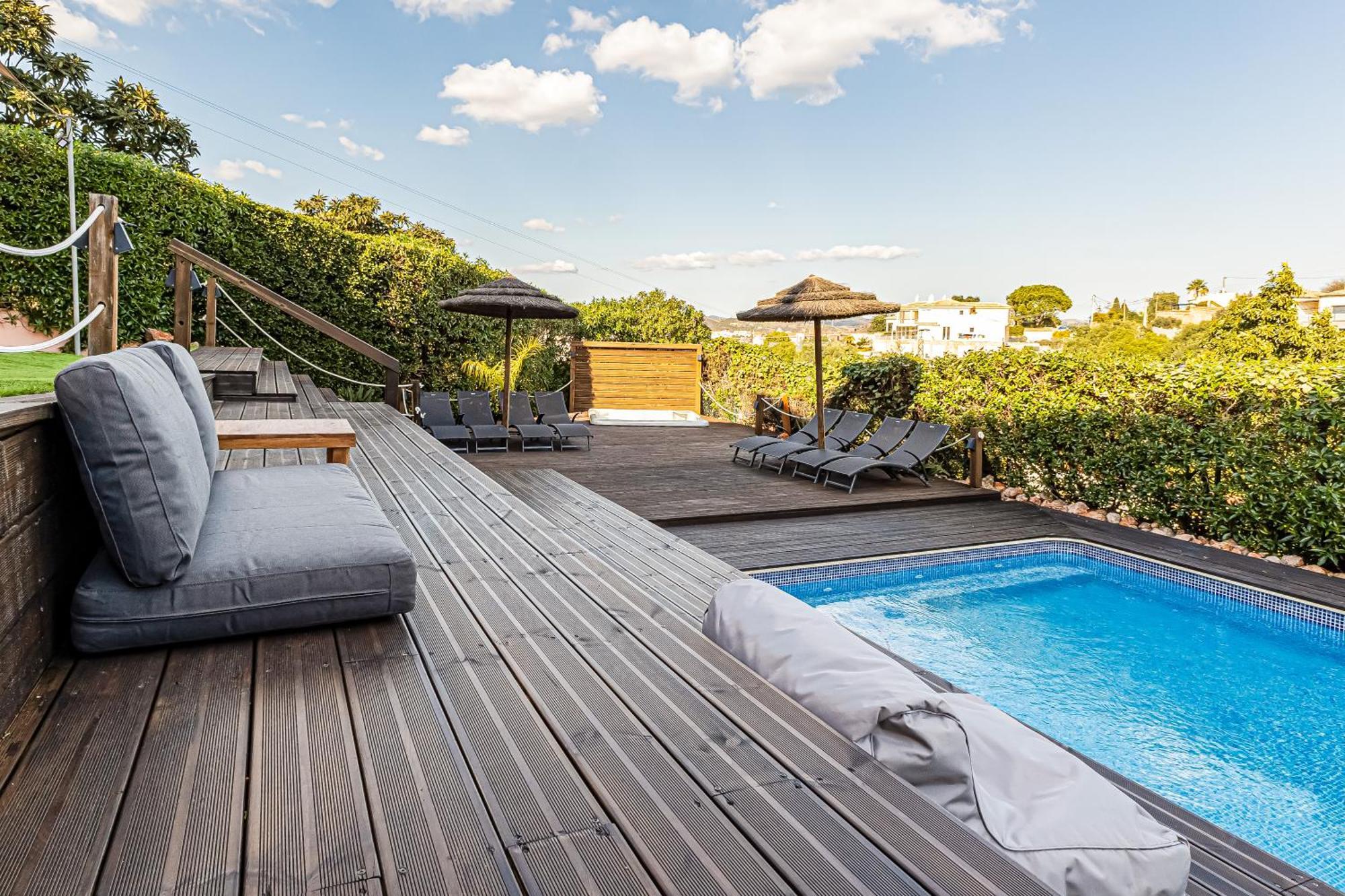 Villa Arade Riverside - Jacuzzi And Heated Pool By Side Villas シルヴェス エクステリア 写真